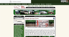 Desktop Screenshot of maplesprings.com